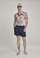 Urban Classics Pattern Anchor fürdőruha - sötétkék