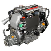YANMAR 4JH45CR-C, így Saildrive SD 60 - 45 LE