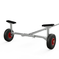 TR260-B-LU szállítókocsi fekete/piros