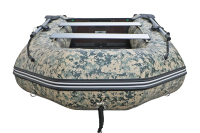 Gladiator AK320 felfújható csónak összecsukható fa padlóval - álcázás