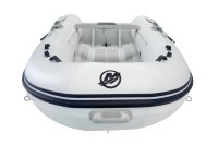 QUICKSILVER 350 ALU RIB tömör padlóval, fehér