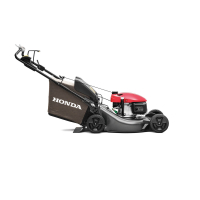 HONDA HRN 536 VY benzinmotoros fűnyíró 53cm, automata szívató, változtatható menetsebesség, Versamow mulcsozás, késkuplung