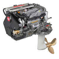 YANMAR 4JH80CR ZF30M sebességváltóval - 80 LE