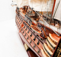 A HMS VICTORY vitorláshajó modellje - 75 cm