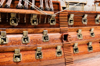 A HMS VICTORY vitorláshajó modellje - 75 cm