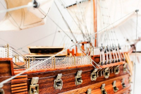 A HMS VICTORY vitorláshajó modellje - 75 cm