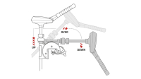YAMAHA M26 villanymotor 50 lbs - változtatható sebesség, digitális maximalizáló, akkumulátor mérő