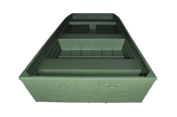 MARINE JON15 GREEN alumínium pramica - 4,60m, 107kg
