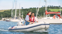 HONDA MARINE HonWave T38-IE3 felfújható csónak magasnyomású padlóval 3,8 m