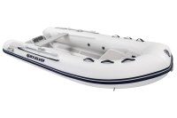 QUICKSILVER 350 ALU RIB tömör padlóval, fehér