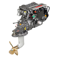 YANMAR 4JH57CR KM35A 7°-os sebességváltóval - 57 LE