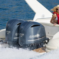 YAMAHA F250 ED (DBW) csónakmotor - tengelyhossz 35" / 88,9 cm