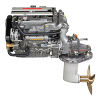 YANMAR 4JH57CR-C, így Saildrive SD 60 - 57 LE