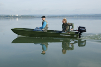 MARINE JON12 GREEN alumínium csónak - 3,70m, 37kg