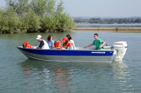 MARINE 450U alumínium csónak - 4,45 m, 116 kg