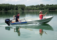 MARINE 14M alumínium csónak – 4,12 m, 57 kg