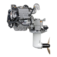YANMAR 3YM30AE KM2P1 sebességváltóval - 29 LE