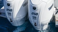 YAMAHA FL250 ES2 (SBW) csónakmotor fehér - tengelyhossz 35" / 88,9 cm (fordított propeller forgás)