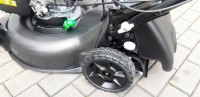 HONDA HRN 536 VY benzinmotoros fűnyíró 53cm, automata szívató, változtatható menetsebesség, Versamow mulcsozás, késkuplung
