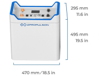 EPROPULSION E163 LiFePo4 akkumulátor 48V, 163 Ah