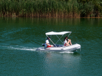 Bimini SUNWORLD II alumínium napfénytető - szélesség 165-185 cm, csőátmérő Ø20 mm