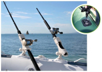 RAILBLAZA Rod Holder "II" horgászbottartó fekete Starport nélkül