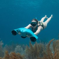 Jobe Infinity Seascooter csomag víz alatti roller táskával és búvárfelszereléssel