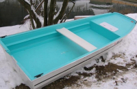 AQUA SYBB üvegszálas horgászcsónak BB-550 - 550x150x73cm