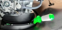 HONDA HRN 536 VY benzinmotoros fűnyíró 53cm, automata szívató, változtatható menetsebesség, Versamow mulcsozás, késkuplung