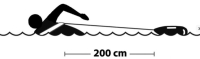 Mentőgyűrű - Baywatch bója narancssárga 1,4 kg