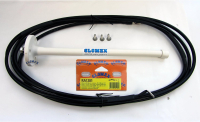 GLOMEX RA1281 Rádióantenna AM/FM gumi - 30 cm