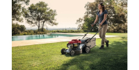 HONDA HRG 416 PK benzinmotoros fűnyíró 41 cm, automata szivatóval, önjárás nélküli + olaj ingyen