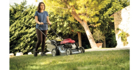 HONDA HRG 416 PK benzinmotoros fűnyíró 41 cm, automata szivatóval, önjárás nélküli + olaj ingyen