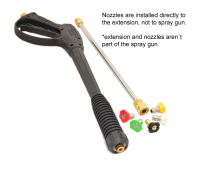 Magasnyomású pisztoly 4000 psi/275 bar