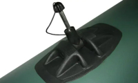 KOLIBRI KM-280P felfújható csónak fix, összecsukható padlóval - zöld