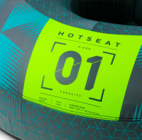 Jobe Hotseat Towable 1P felfújható vízi fánk (funtube) metálkék színben - Ø 128 cm