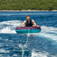 Jobe Droplet Towable 1P színes felfújható vízi fánk (funtube) - Ø 134 cm