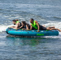 Jobe Compound Towable 4P színes felfújható vízi vontatójáték - funtube