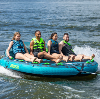 Jobe Compound Towable 4P színes felfújható vízi vontatójáték - funtube