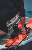 Jobe Allegre 59" Combo Waterskis Red - Combo síléc
