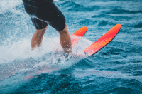 Jobe Allegre 59" Combo Waterskis Red - Combo síléc