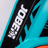 Jobe Slash térdvédő szett kékeszöld - 124 cm
