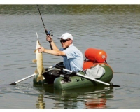 Felfújható csónak BELLY BOAT zöld - 110 cm