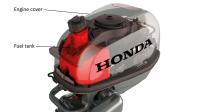 HONDA BF4AH LH NU CSÓNAKMOTOR