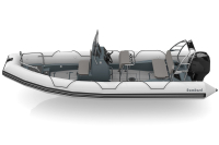 Felfújható csónak Bombard Explorer 700 NEO világosszürke
