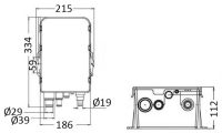 Europump szennyvízszivattyú 12 V
