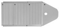 KOLIBRI KM-360 D, megerősített alumínium padló - sötétszürke