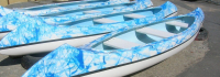 AQUA SYBB indiánkenu IC-03 háromszemélyes - 496x90x40cm
