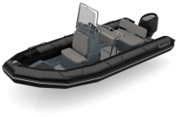 Bombard Explorer 600 NEO felfújható csónak, fekete