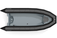 Bombard Explorer 600 NEO felfújható csónak, fekete